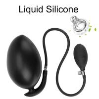 Empaquetado privado SEXY Iatable Anal Plug para expansor vaginal hombres dilatador de trasero consoladores grandes juguetes sexuales femeninos juegos para adultos parejas eróticas Bondage - details 3