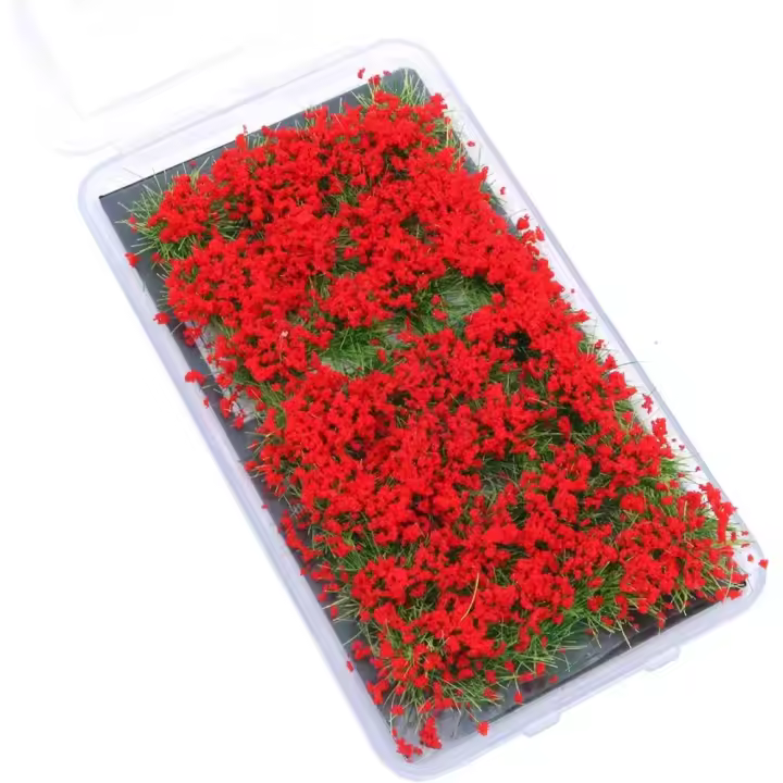 Juego de Mesa de Arena Tierney Flower Grass Kit de Modelo de Terreno Ramo de Flores de Arbusto - 1