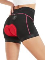 Pantalones Cortos de Ciclismo para Mujer - ONEO de Alta Elasticidad, Poliéster/Spandex Transpirable, No Transparente, Diseño de Bloques de Color con Almohadilla de Absorción de Impactos de Silicona 3D, Ideal para Montar al Aire Libre - details 7