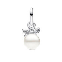 Colgante de Perla de Ángel de Plata Esterlina 925 Nuevo para Hacer Joyas en Verano 2024 - details 1