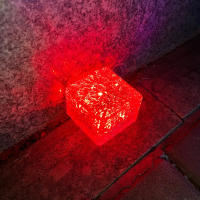 Luz LED de ladrillo para decoración de jardín, camino, Patio, pasarela, Patio, exterior, paisaje, Solar, 6 paquetes - details 9