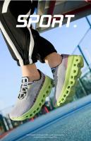 Zapatillas Deportivas de Malla Ligera para Hombres Zapatillas de Baloncesto de Moda con Plataforma - details 1