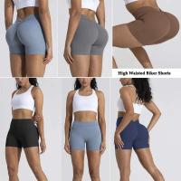 Shorts de Cintura Alta Sin Costuras para Entrenamiento Diseño V-back para Mujeres - details 5