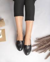 Zapatos planos de mujer de cuero Pu antideslizantes elegantes informales para mujer - details 5