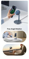 Baseus Soporte de Carga Inalámbrica 2 en 1 Orbit 2 Pro Enfriamiento de Aire - details 9