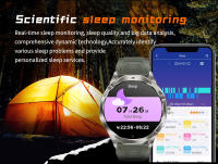2024 Nuevo reloj inteligente para hombres 1,85 pulgadas 360*360 HD AMOLED pantalla táctil completa, reloj de trayectoria GPS, brújula,100 + modo deportivo, Impermeable,710mah, oxígeno en sangre, reloj deportivo de llamada Bluetooth Para iOS y Android - details 11