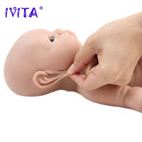Muñeca de Silicona IVITA 100% Cuerpo Completo 47cm, 3298g Juguete Suave para Niños - details 17