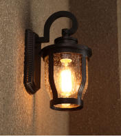 Lámpara de Pared Retro LED Estilo Europeo TOMAXIN 11 Estilos Disponibles Resistente al Agua para Decoración de Jardín Villa Restaurante Balcón Material de Hierro Fundido Color Blanco Cálido Eficiencia de Energía - details 9