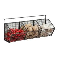 Estantes de cocina en forma de O de cebolla, desagüe de pared, condimentos, especias, verduras y frutas, no perforados - details 6