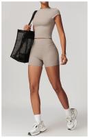 Pantalones de Yoga de Cintura Alta y Manga Larga Afilado de Las Pernas, Secado Rápido, Adecuado para Correr al Aire Libre Ropa Deportiva - details 6
