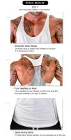 Nuevo chaleco deportivo a la moda para hombre, chaleco sin mangas para Fitness, Top informal de gran tamaño para hombre, chaleco transpirable y refrescante estilo Y2K - details 3
