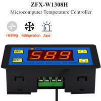 Controlador de temperatura ZFX-W1308H microordenador, termostato inteligente, controlador de tiempo, electrónico ajustable-55 ~ 120 ℃, 40% de descuento - details 0