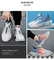 Zapatillas deportivas para niños y hombres con cierre giratorio – Transpirables, con suela de aire y efecto luminoso - details 5