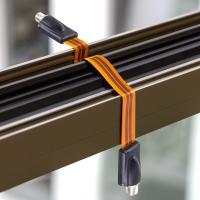 deleyCON 1x Entrada de la Ventana Cable SAT 21cm Flexible Longitud de 30cm Ventanas y Puertas - details 6
