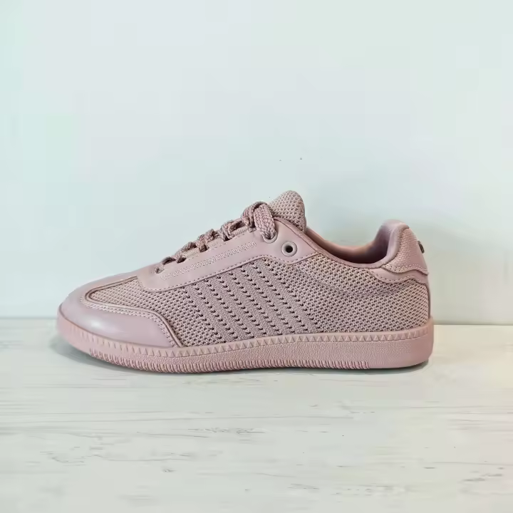 Nuevos zapatos de malla y PU de alta calidad, ropa informal para mujer, con plantillas de EVA para amortiguación durante todas las estaciones. - 1
