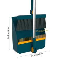 2 unids/set de escoba y pala plegables, juego de cepillo y cacerola para polvo vertical, rotación de 180 grados, cepillo suave para suelo sin polvo para el hogar - details 4