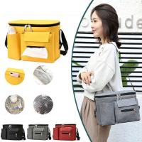 Organizador momia bolsa colgante de viaje grande portabotellas accesorios para cochecito de bebé - details 5