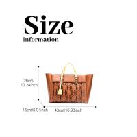 CHHC nuevo bolso de mujer bolso de gran capacidad de moda diseño de letras premium bolso de mujer - details 2