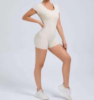Mono de Yoga de Alta Brillo Conjunto Deportivo de Gimnasio sin Espalda para Mujeres - details 4
