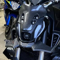 Motocicleta para YAMAHA MT-07 MT 07 MT07 2021 2022 2023 2024 accesorios extensión de parabrisas alerón Deflector de vientos - details 1