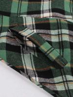 2025 nuevo Hepburn Retro Turn-Down Collar Plaid Rockabilly vestidos de Navidad mujeres invierno 3/4 longitud manga bolsillos vestido elegante - details 7