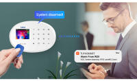 Sistema de Alarma de Seguridad para el Hogar KERUI Tuya WIFI GSM con Sensor de Movimiento Inalámbrico RFID APP IP Cámara Siren Alexa Certificación RoHS - details 7