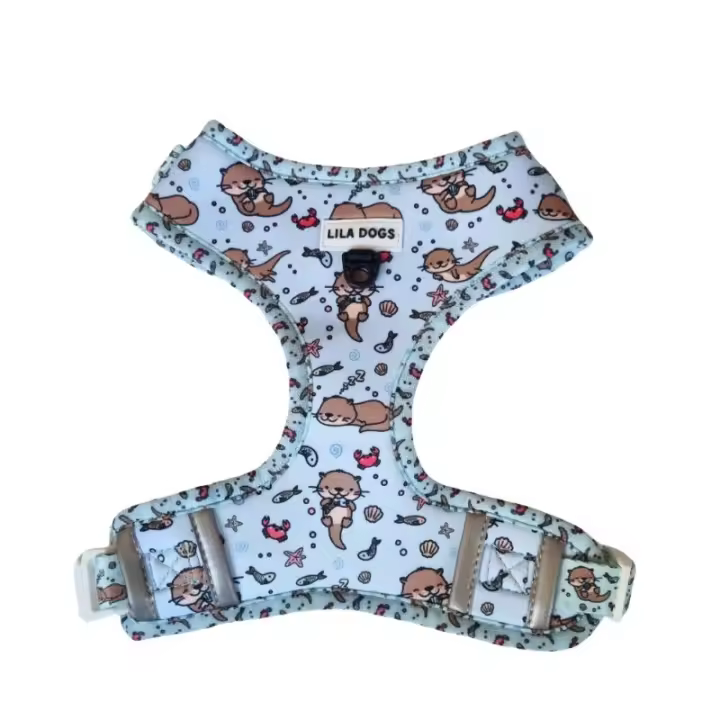 Arnés Ajustable para Perros Lila Dogs Diseño de Cuello y Pecho Ajustable para Todas las Tallas XXS a L - 1