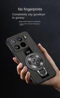 Para xiaomi 15 ultra funda de fibra dura mate con soporte de anillo funda protectora trasera magnética para xiaomi 15ultra Shell - details 6