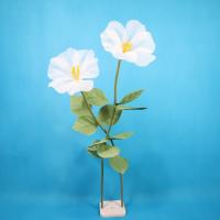 Grandes flores de gaza simuladas para exhibición en el suelo, accesorios de tiro, paisajismo de boda de alta calidad, flores falsas para exteriores - details 3