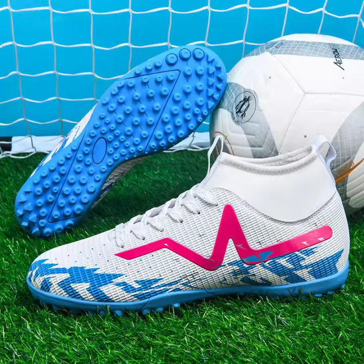 Mismo estilo para hombres y mujeres, zapatos de fútbol TFTurf, antideslizantes y resistentes al desgaste, combinables con todo. - 1