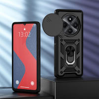 KEYSION Funda Antigolpes para Xiaomi 14C, Silicona + PC Deslizante, Protección de Lente de Cámara, Anillo Soporte, Funda para Redmi 14C 4G - details 5