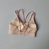 Sujetador deportivo para mujer, Push Up, acolchado, ajuste, entrenamiento para correr, entrenamiento, sujetadores de Yoga, Tops cortos cruzados en la espalda, ropa interior deportiva - details 12