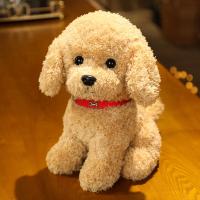 Peluche de Perro Realista de 22cm Juguete de Imitación de la Suerte Caniche Juguetes Hechos a Mano - details 3