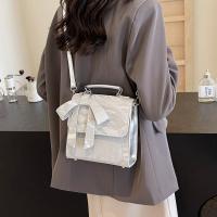 Mochila Premium sense para mujer, mochila informal con textura sólida de color, nueva moda 2025 - details 3