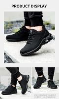 Zapatos de seguridad para hombres y mujeres, calzado deportivo de trabajo transpirable, zapatos con punta de acero, zapatos de protección de seguridad resistentes a pinchazos - details 9