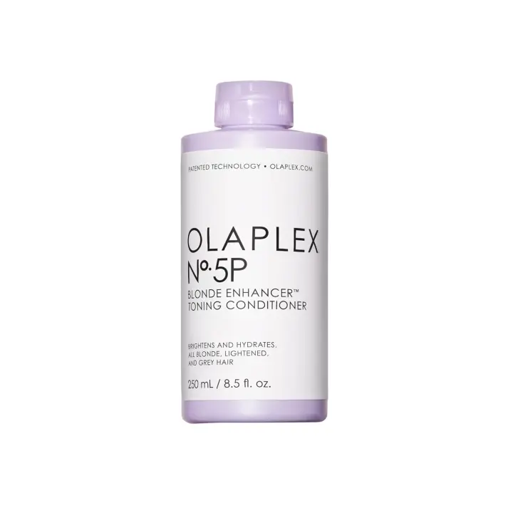 Olaplex No. Acondicionador tonificante morado 5P Blonde Enhancer, repara, hidrata e ilumina todo el cabello rubio, aclarado y gris, 8,5 - 1