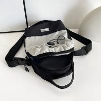 Bolso de hombro con cordón de nailon, bolso cruzado ligero de estilo coreano para mujer, bolso de cubo de gran capacidad con correa ajustable - details 22