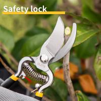 Tijeras De Poda Deli De 8.5 Pulgadas Herramienta De Jardín Para Bonsái Y Metal Escarabajo De Mano Herramienta De Poda - details 1