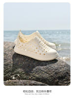 Nuevo Baotou zapatos de agujero para niños sandalias casuales de playa hueca transpirable de suela gruesa antideslizante de secado rápido uso exterior zapatos de moda - details 7