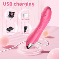 Vibrador realista de 7,7 pulgadas para mujeres, 10 potentes modos de vibración para estimulación del clítoris y del punto G, juguetes sexuales para adultos de rosas impermeables para mujeres y parejas - details 6