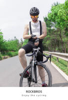 Pantalones Cortos de Ciclismo para Hombres y Mujeres ROCKBROS con Cojín 3D Almohadilla Montaña Bike Transpirabilidad Elástica Secado Rápido Slim Estilo Deporte y Aventura Material Poliéster Cintura Alta - details 10