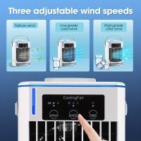 Aire Acondicionado portátil 4 en 1, ventilador con humidificador y filtro para dormitorio, oficina y exteriores - details 6
