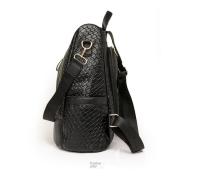 Mochilas de patrón tejidas de cuero suave para bolsos de moda para mujeres y mochilas de gran capacidad para mujeres - details 33
