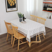 Mantel de Encaje de Algodón Bordado YOMDID Ideal para Decoración de Hogar, Boda, Mesita de Mesa de Navidad - details 4