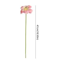 5 piezas de tulipanes artificiales de tacto real, hechos a mano, realistas, ramo de tulipanes de simulación, hermosos tulipanes falsos, decoración de cumpleaños - details 0