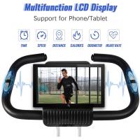 Entrenamiento cardiovascular plegable Fitness 8 niveles de resistencia magnética pantalla LCD Entrenamiento con sensor de frecuencia cardíaca, SY-810L - details 2