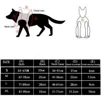 Correa para perros grandes, chaleco de entrenamiento para caminar, arnés y collar para perros de todas las razas, pastor alemán Malinois - details 8