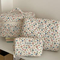 Bolso De Cosméticos Vintage Con Pato De Algodón Aterciopelado Para Mujer Bolso De Mano Portátil Con Cierre De Cremallera Para Almacenamiento De Maquillaje - details 0