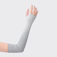 Mangas de brazo de enfriamiento de verano, cubierta ultrafina de secado rápido, Mangas de medio dedo para actividades al aire libre de verano - details 5