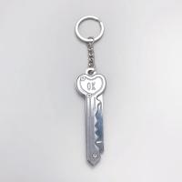 Llavero plegable de acero inoxidable para hombre y mujer, minillavero portátil de supervivencia, multifunción, bolsa, N798 - details 9